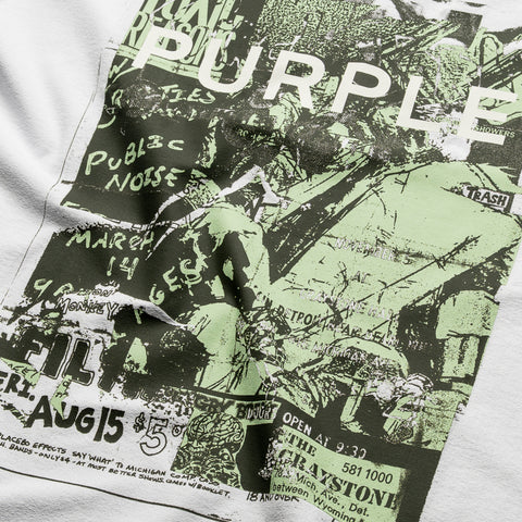 Purple Brand Noise Tank Top - White