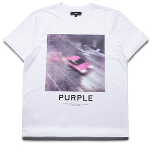 Purple Brand Speed Tee - White