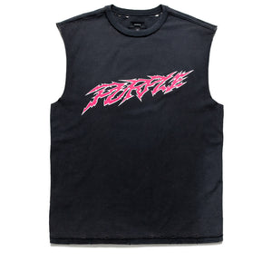 Purple Brand Slasher Tank Top - Black