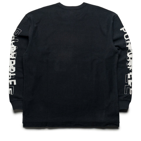 Purple Brand Inferno L/S Tee - Black