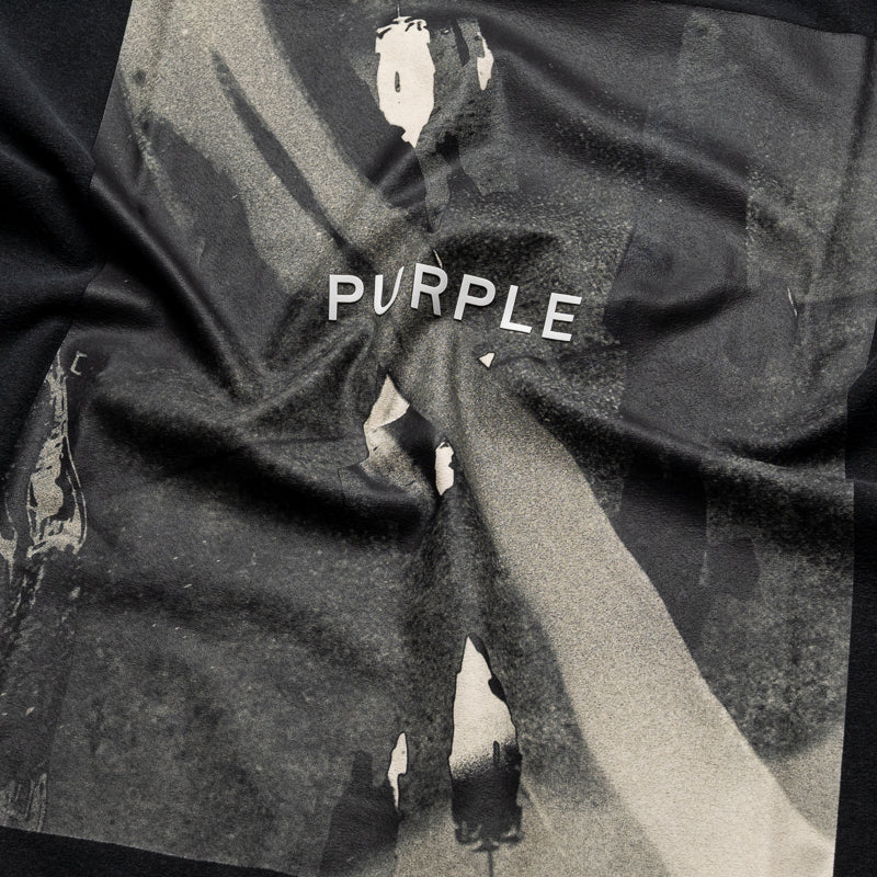Purple Brand Warped Tee - Black – Sneaker Politics