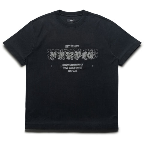 Purple Brand Crystal Layer Tee - Black