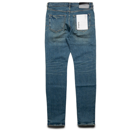 Purple Brand Low Rise Skinny Leg Vintage Jean - Dark Indigo