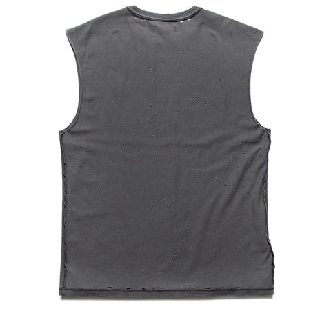Purple Brand Voltage Script Tank Top - Grey