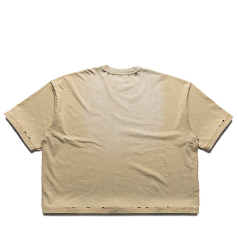 Purple Brand Voltage Script Tee - Khaki