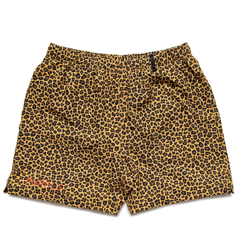 Purple Brand Leopard All-Around Short - Brown