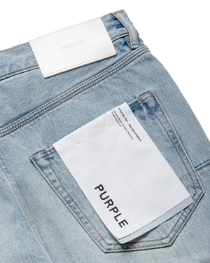 Purple Brand Mid Rise Straight Leg Mechanic Dirty Jean - Light Indigo