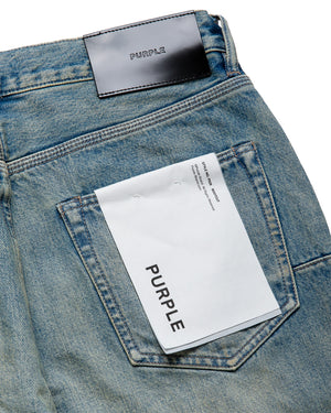 Purple Brand Mid Rise Bootcut Leg Vintage Green Cast Jean - Mid Indigo