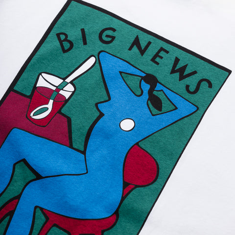 Parra Big News Tee - White