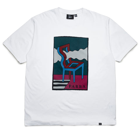 Parra Smoke Chair Tee - White