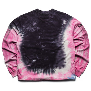 Pleasures Blurred L/S Tee - Tie Dye