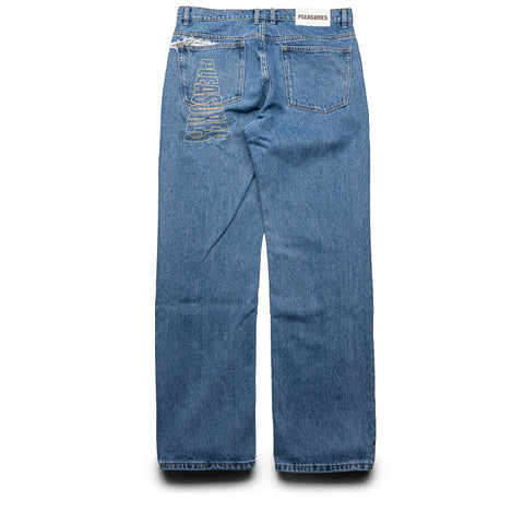 Pleasures Believe 5 Pocket Denim - Indigo