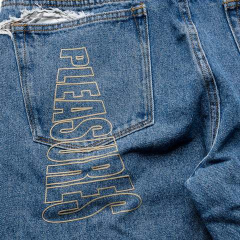 Pleasures Believe 5 Pocket Denim - Indigo