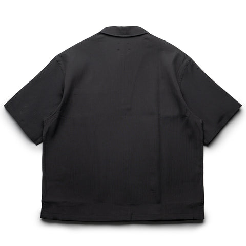 Pleasures Electron Zip Polo - Black