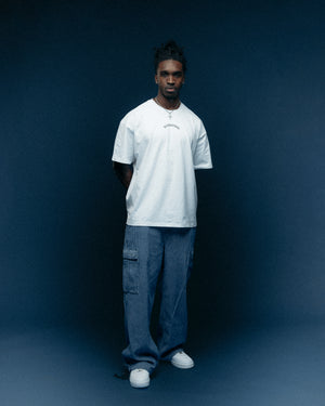 Pleasures Visitor Cargo Pants - Indigo Cord