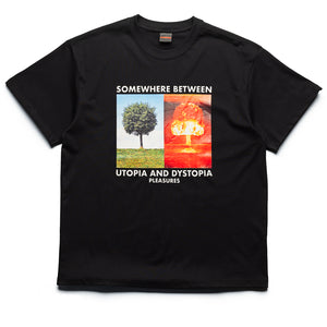 Pleasures Somewhere Tee - Black