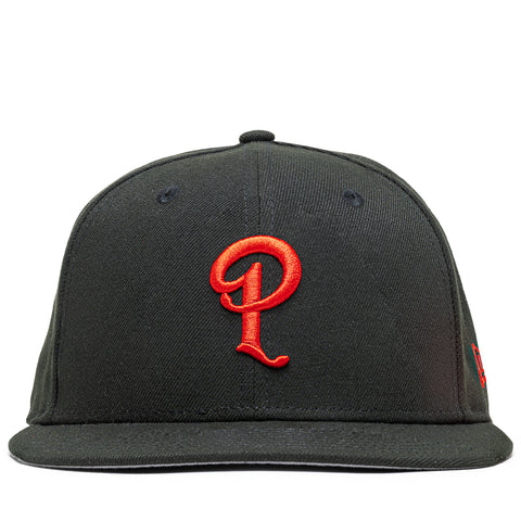 Politics x New Era 59FIFTY Fitted - Black/Scarlett