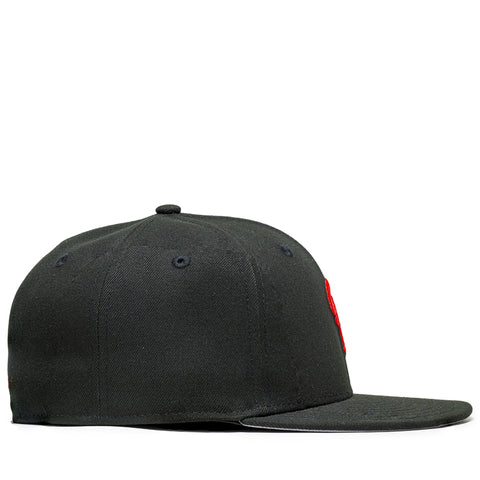 Politics x New Era 59FIFTY Fitted - Black/Scarlett