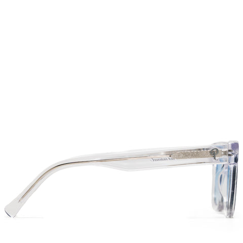 Politics Acadiana Sunglasses - Clear/Blue