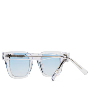 Politics Acadiana Sunglasses - Clear/Blue