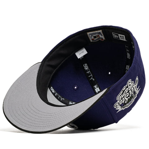 New Era x Politics Milwaukee Brewers 59FIFTY Fitted Hat - Purple/Black