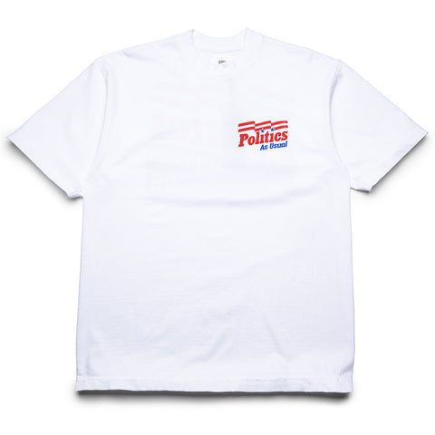 Politics Campaign Tee - White