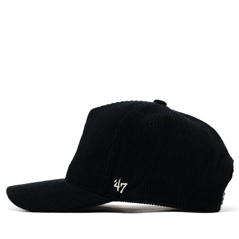 47 Brand MVP Blank Hat - Black | Adjustable