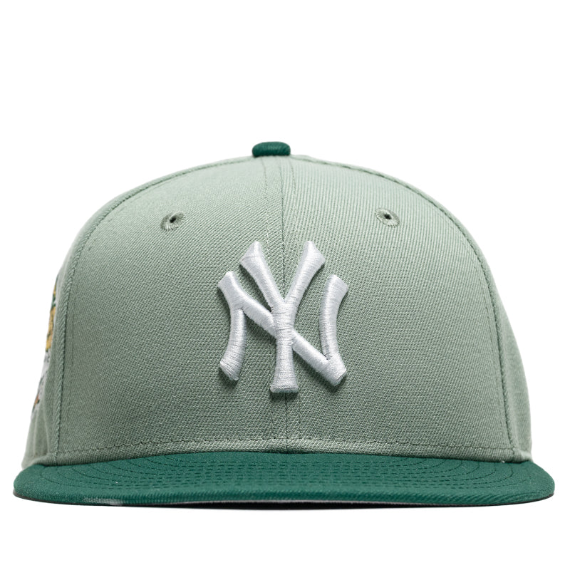 Lime green yankees hat hotsell