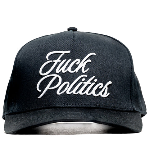 Politics F*ck Politics Snapback - Black