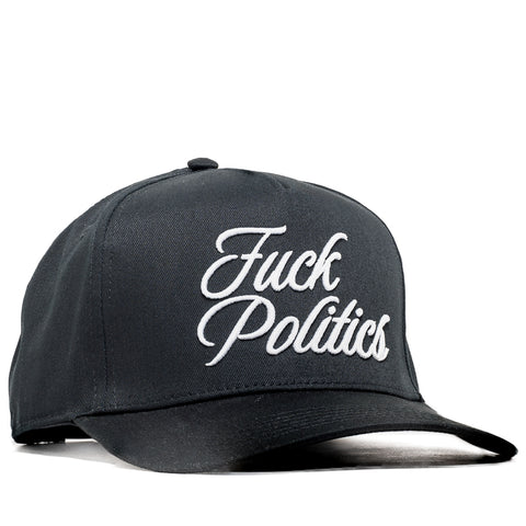 Politics F*ck Politics Snapback - Black