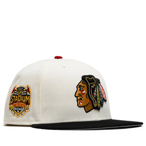 New Era x Politics Chicago Blackhawks 59FIFTY Fitted - Chrome/Black