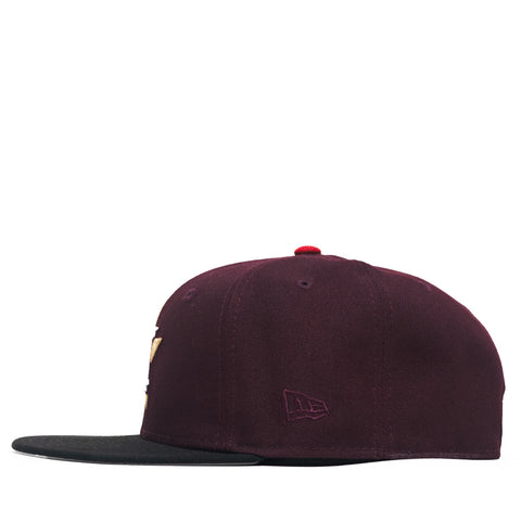 New Era x Politics Houston Astros 59FIFTY Fitted - Maroon/Black