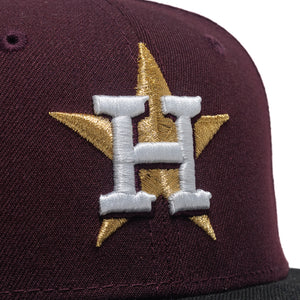 New Era x Politics Houston Astros 59FIFTY Fitted - Maroon/Black