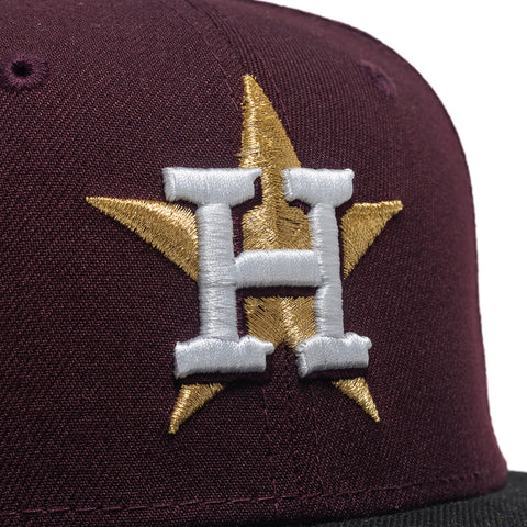New Era x Politics Houston Astros 59FIFTY Fitted - Maroon/Black