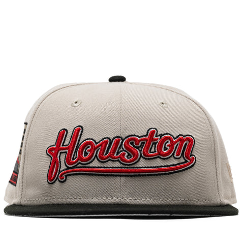 New Era x Politics Houston Astros 59FIFTY Fitted Hat - Smoke/Black