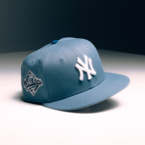 New Era x Politics New York Yankees 59FIFTY Fitted - Faded Blue