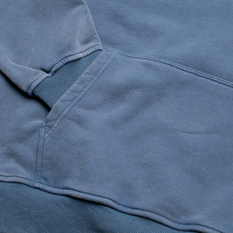 Politics Core Script Hoodie - Glacier Blue