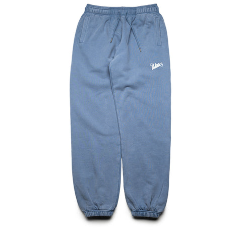 Politics Core Script Sweatpants - Glacier Blue