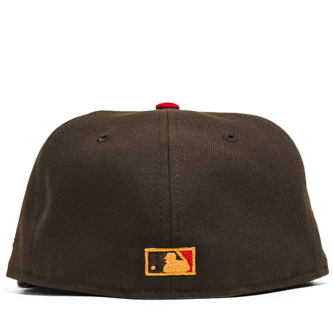 New Era x Politics Houston Astros 59FIFTY Fitted - Walnut/Scarlet