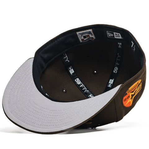 New Era x Politics Houston Astros 59FIFTY Fitted - Walnut/Scarlet