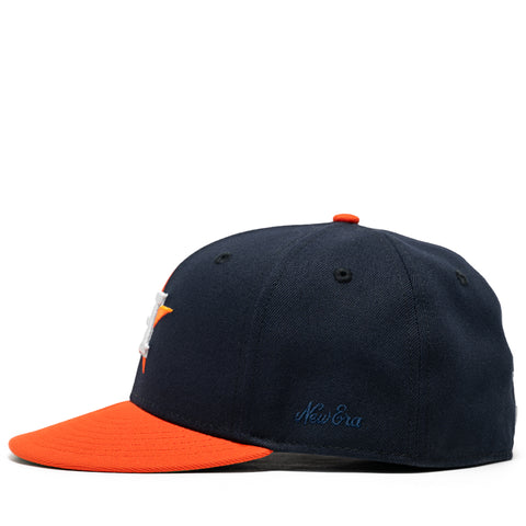 New Era x Politics Houston Astros 59FIFTY Fitted Hat - Navy/Orange