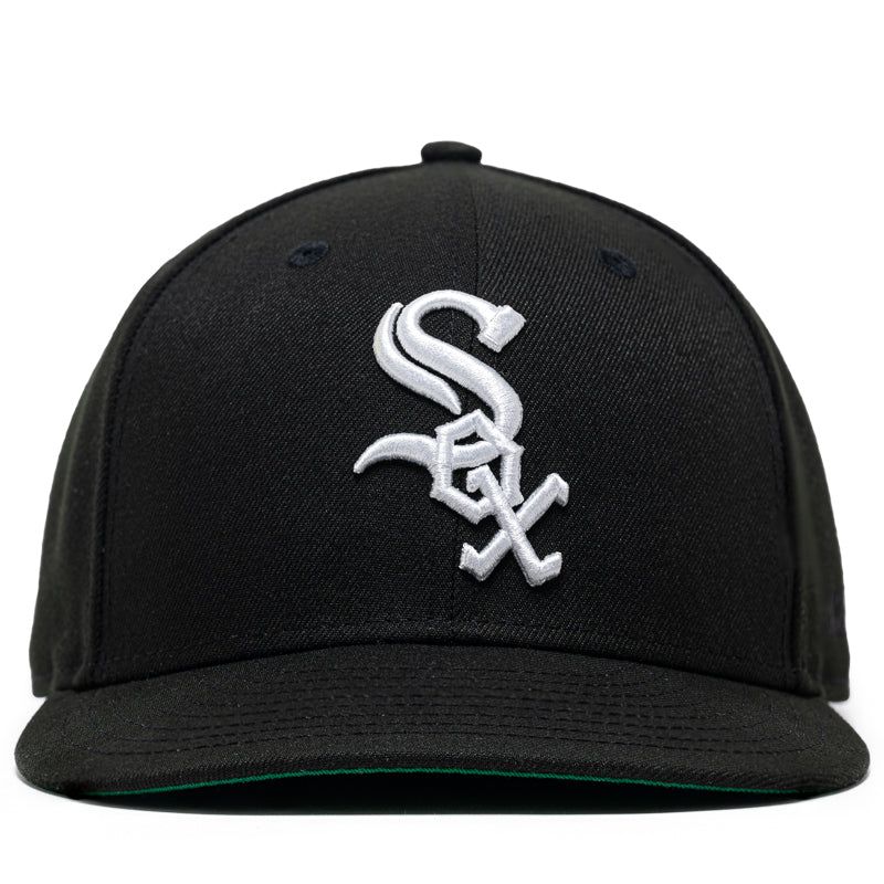 NEW ERA CHICAGO WHITE SOX 59FIFTY MLB FITTED BASEBALL CAP BLK/SILVER - BRAND retailer NEW