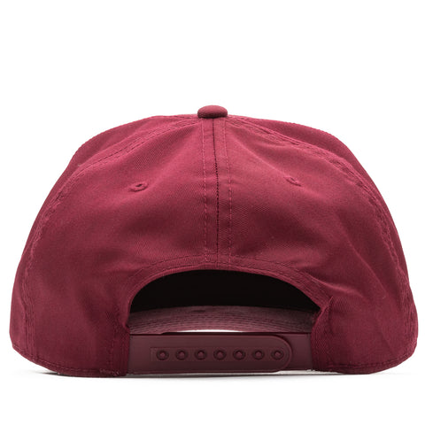 Politics A-Frame Snapback Hat - Maroon