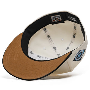 New Era x Politics Texas Rangers 59FIFTY Fitted - Chrome/Black