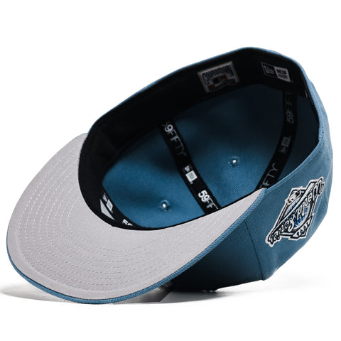 New Era x Politics New York Yankees 59FIFTY Fitted - Faded Blue