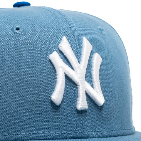 New Era x Politics New York Yankees 59FIFTY Fitted - Faded Blue