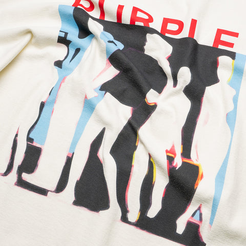 Purple Brand Jive Tee - Off White