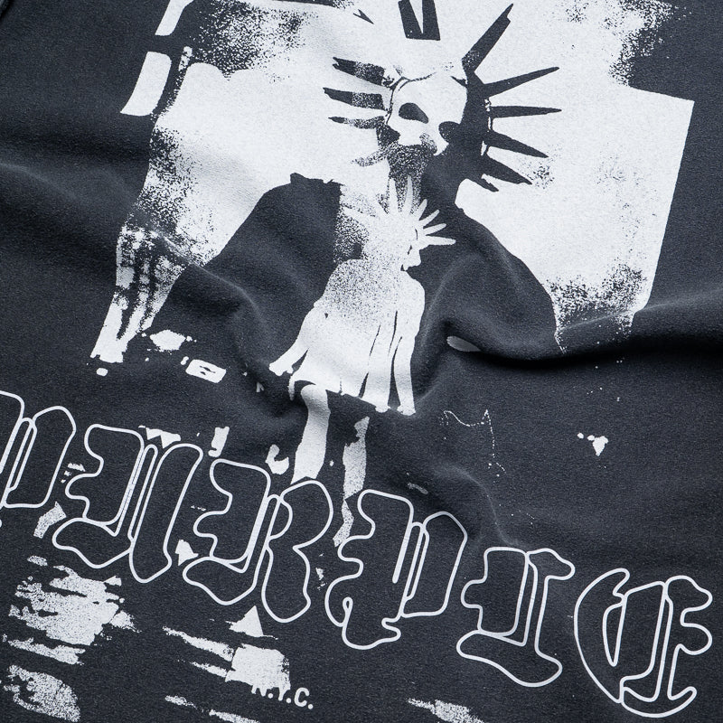 【PURPLE BRAND】Liberty Tee 黒 ロゴ T 半袖ロゴTシャツ Sneaker Politics