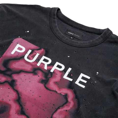 Purple Brand Fireball Buckshot L/S Tee - Black