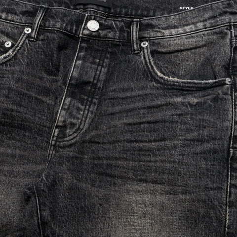 Purple Brand Low Rise Skinny Leg Tinted Jean - Black